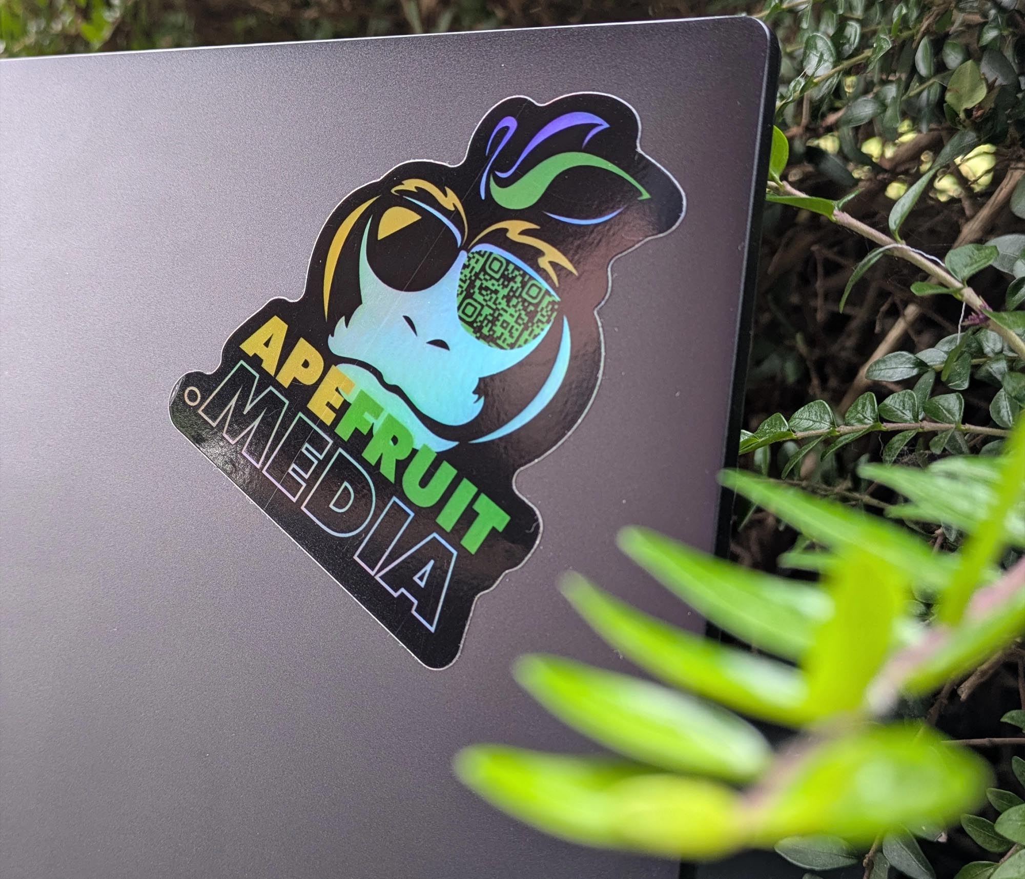Apefruit.Media Aufkleber