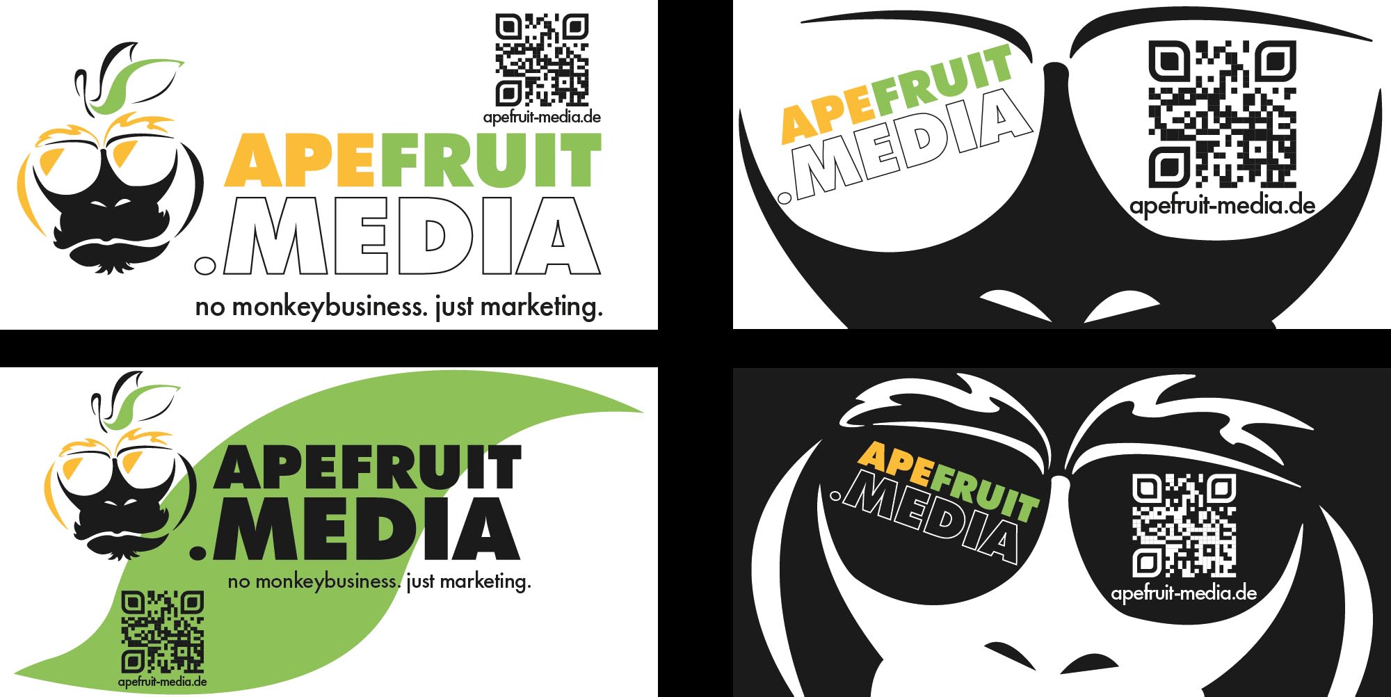 Apefruit.Media Aufkleber